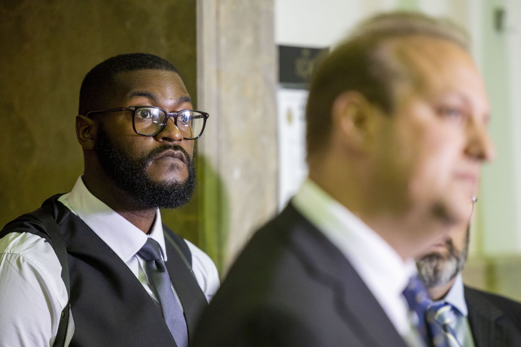 Sheriff Montgomery holds press conference after first hearing